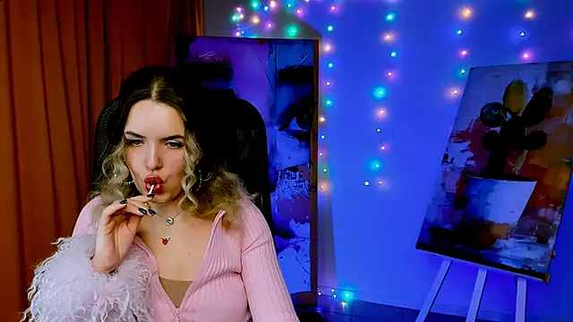 Snapshot of AliceSmite chatting on March 24, 7:57 am AliceSmite online show from March 24, 7:57 am