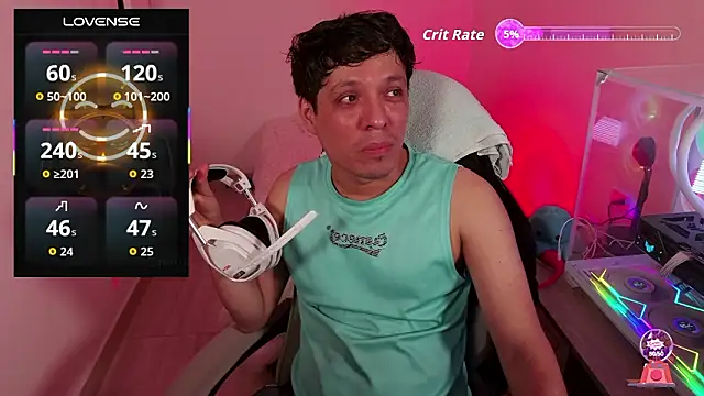 Snapshot of Lukaforge chatting on March 12, 4:07 am Lukaforge online show from March 12, 4:07 am