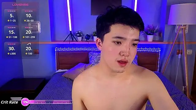 Snapshot of NudGlow chatting on March 6, 2:08 am NudGlow online show from March 6, 2:08 am