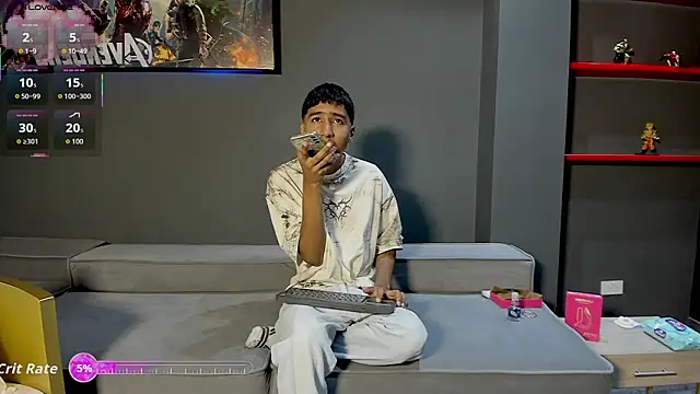 Snapshot of Ender_h0tt chatting on March 14, 1:49 pm Ender h0tt online show from March 14, 1:49 pm