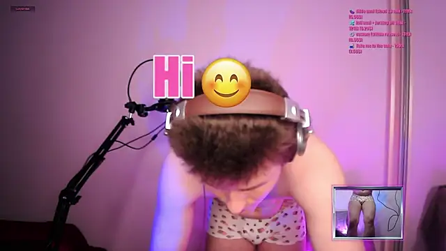 Snapshot of SweatyJay chatting on March 23, 5:17 pm SweatyJay online show from March 23, 5:17 pm