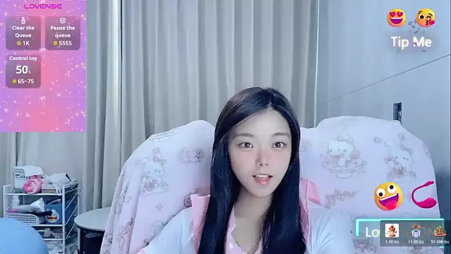 Snapshot of Puting_q chatting on April 10, 5:34 am Puting q online show from April 10, 5:34 am