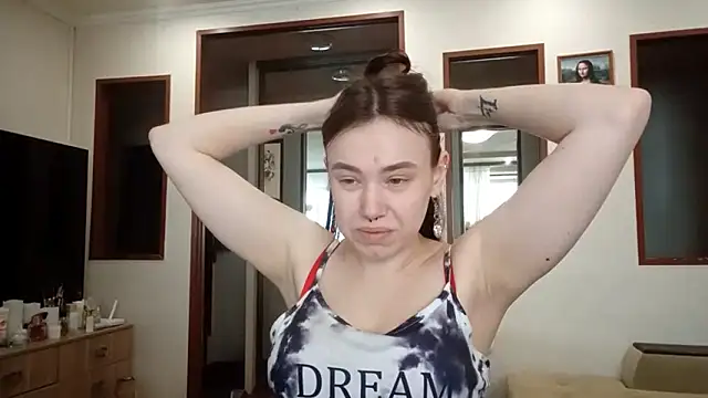 Snapshot of Dela_Verualtys chatting on March 21, 7:13 am Dela Verualtys online show from March 21, 7:13 am