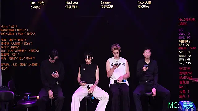 Snapshot of LookingBoy-001 chatting on March 28, 5:29 am LookingBoy-001 online show from March 28, 5:29 am