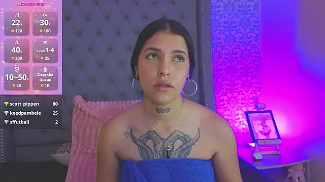 Snapshot of AbbiRousse chatting on March 19, 3:10 am AbbiRousse online show from March 19, 3:10 am