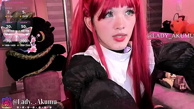 LadyAkumu online show from July 9, 1:09 am
