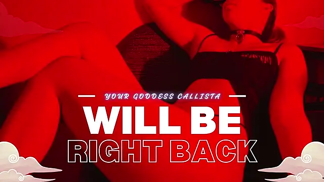 GoddessCallista online show from June 11, 2:26 pm