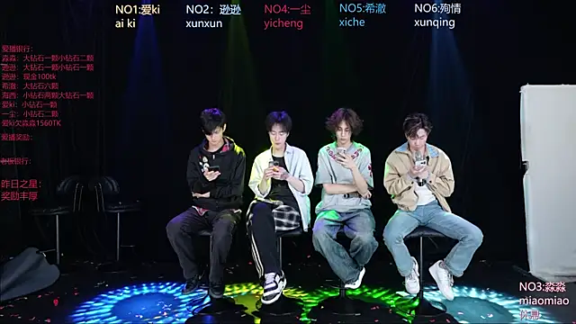 Snapshot of BB-520 chatting on May 2, 8:52 am BB-520 online show from May 2, 8:52 am