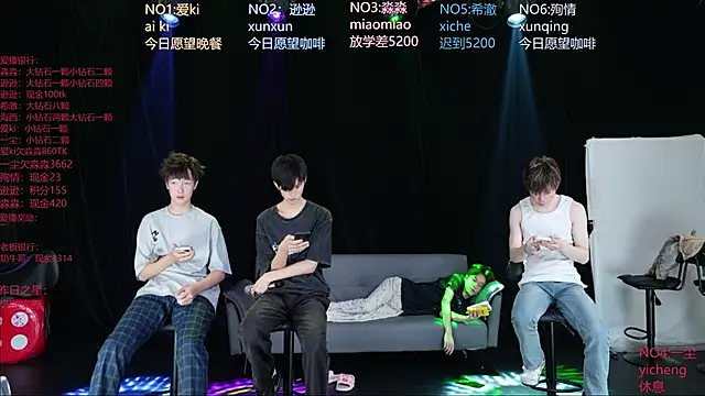 Snapshot of BB-520 chatting on May 5, 9:06 am BB-520 online show from May 5, 9:06 am