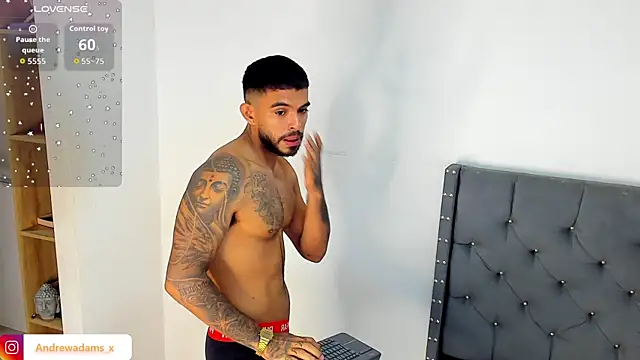 Andrewadamsx online show from June 28, 1:50 pm