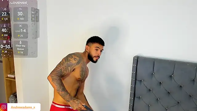 Andrewadamsx online show from July 16, 12:44 pm