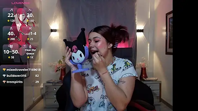 Inari Joness online show from June 26, 7:07 pm