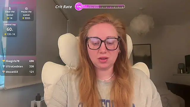 arielsweetieee online show from May 3, 5:57 am