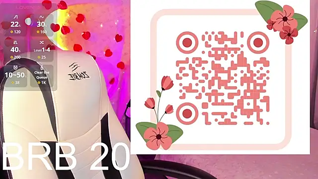 Snapshot of Elira_Vane chatting on July 7, 7:23 am Elira Vane online show from July 7, 7:23 am