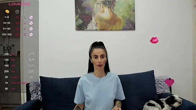 Snapshot of BlissAria chatting on May 23, 8:13 pm BlissAria online show from May 23, 8:13 pm