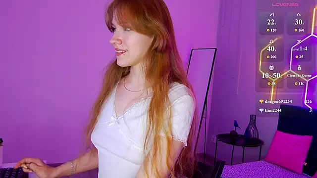 Angel Fleur online show from June 28, 1:33 am