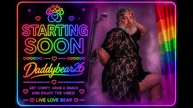 Daddybear26 online show from June 18, 2:54 pm