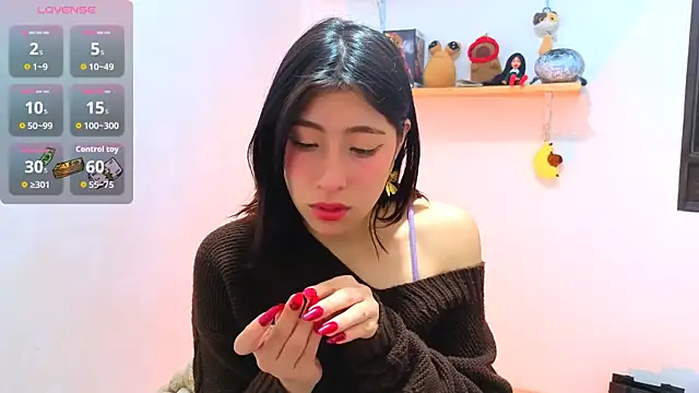 Snapshot of yeon-ju chatting on June 14, 4:25 am yeon-ju online show from June 14, 4:25 am