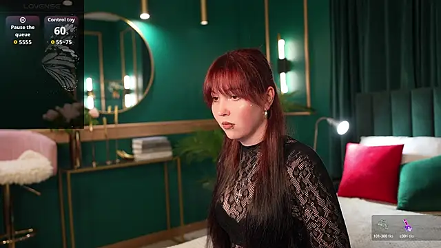 Snapshot of Hyuna_Flowers chatting on June 14, 3:41 am Hyuna Flowers online show from June 14, 3:41 am
