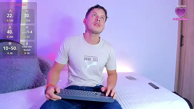 johnycooper08 online show from June 12, 12:37 pm