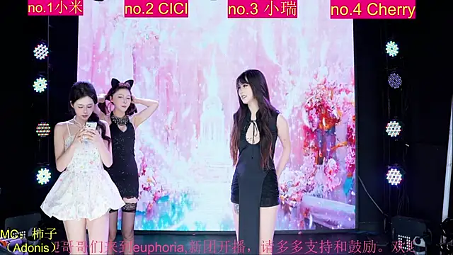 Snapshot of euphoria-001 chatting on June 10, 9:19 am euphoria-001 online show from June 10, 9:19 am