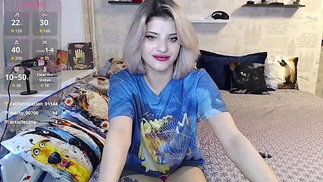 AleksandraJames online show from June 11, 12:32 am