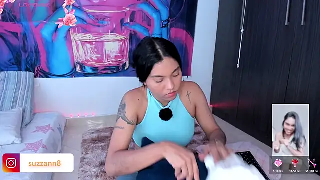 Snapshot of SUZZAN-R chatting on July 6, 8:44 pm SUZZAN-R online show from July 6, 8:44 pm