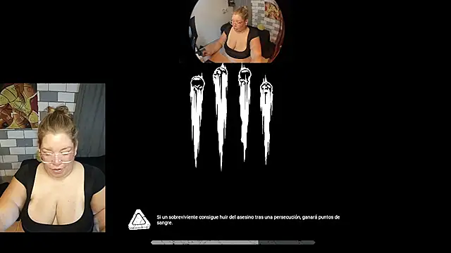 Snapshot of JohanaJuega chatting on July 23, 2:15 pm JohanaJuega online show from July 23, 2:15 pm