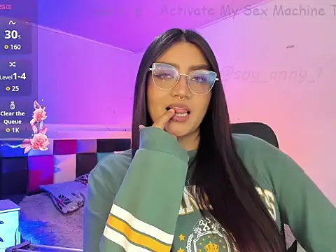 anny alejandra online show from July 24, 12:30 am
