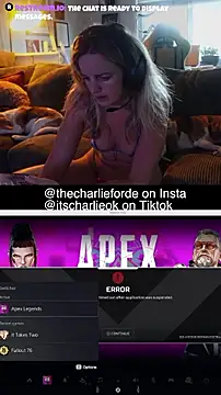 Snapshot of charlieforde chatting on July 23, 2:20 am charlieforde online show from July 23, 2:20 am