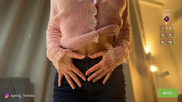 spring forest online show from January 17, 1:05 pm