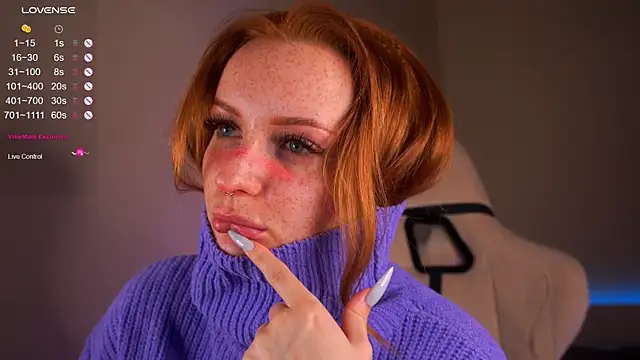 Snapshot of Liuba_Fox chatting on February 1, 8:16 pm Liuba Fox online show from February 1, 8:16 pm