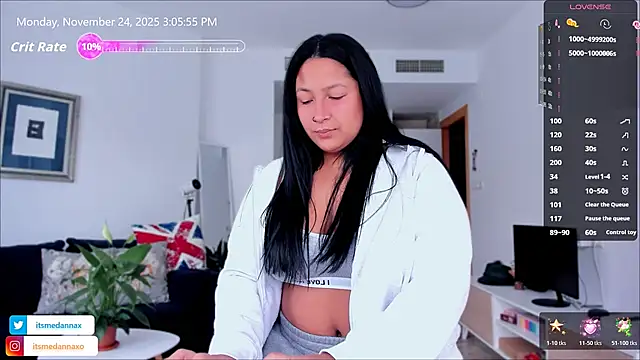 DannaaMeliza online show from November 24, 2:06 pm