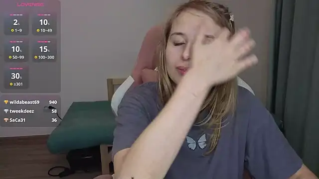 Jessy Ginger online show from February 8, 11:19 pm