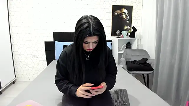 Snapshot of Heidix chatting on February 23, 3:59 am Heidix online show from February 23, 3:59 am