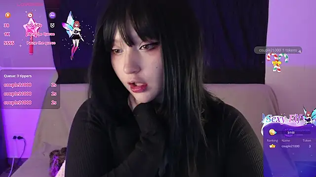 KuroChan420 online show from January 16, 5:11 am