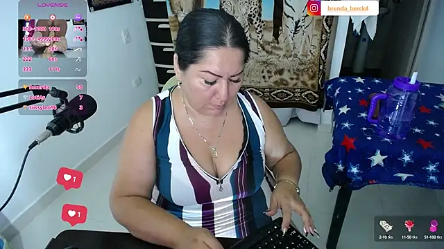 Brenda Berck  online show from March 11, 1:59 am