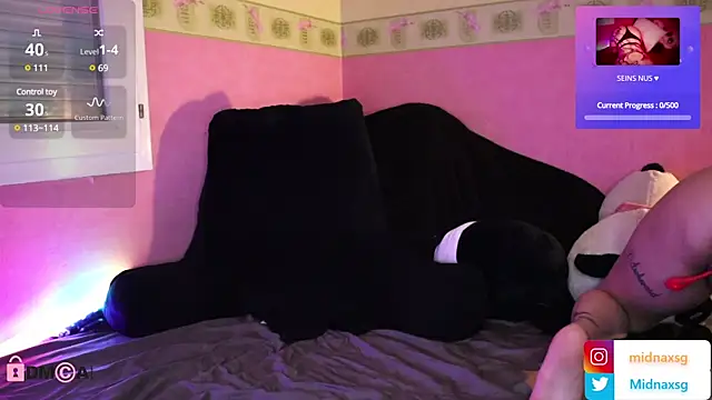 Snapshot of midnaxsg chatting on January 29, 10:37 am midnaxsg online show from January 29, 10:37 am