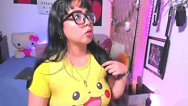 Snapshot of LillyCandy chatting on April 15, 12:45 pm LillyCandy online show from April 15, 12:45 pm