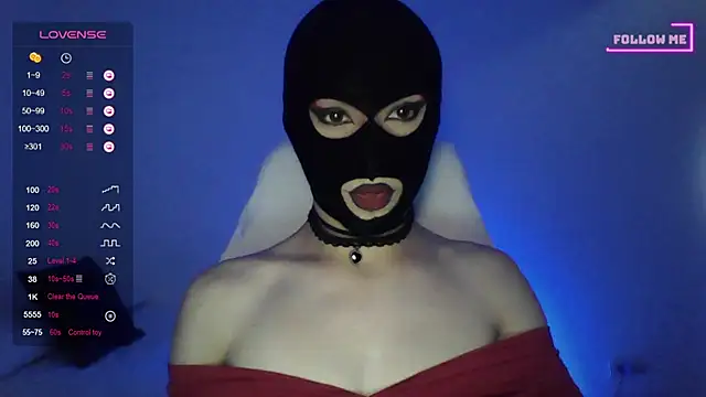 Bigfemblue online show from October 9, 4:05 pm