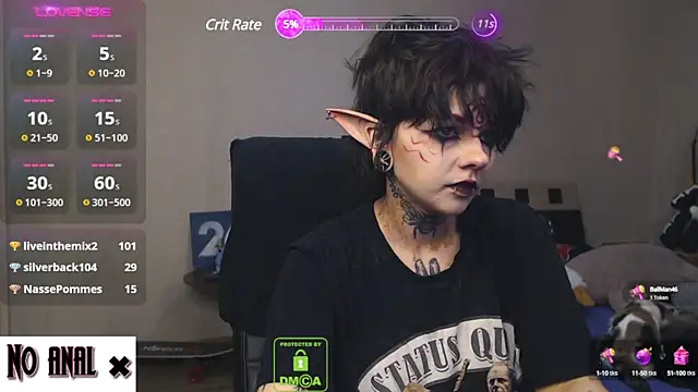 Dark  Elf online show from March 18, 1:10 am