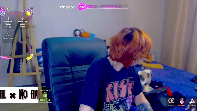Snapshot of Dark__Elf chatting on April 3, 9:02 pm Dark Elf online show from April 3, 9:02 pm
