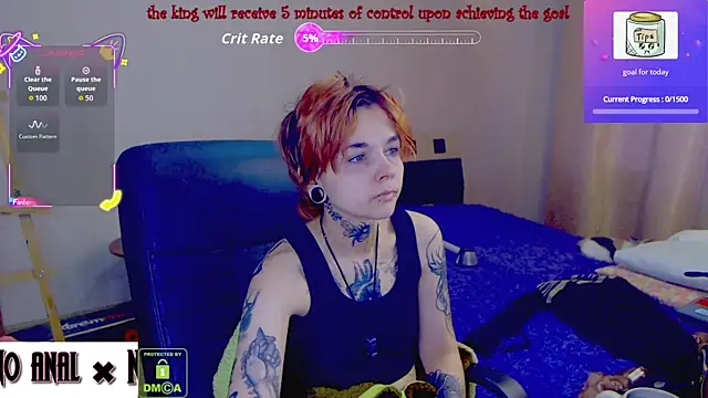 Snapshot of Dark__Elf chatting on April 17, 2:47 am Dark Elf online show from April 17, 2:47 am