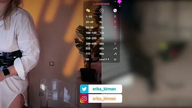 Erika Kirman online show from March 27, 10:26 am