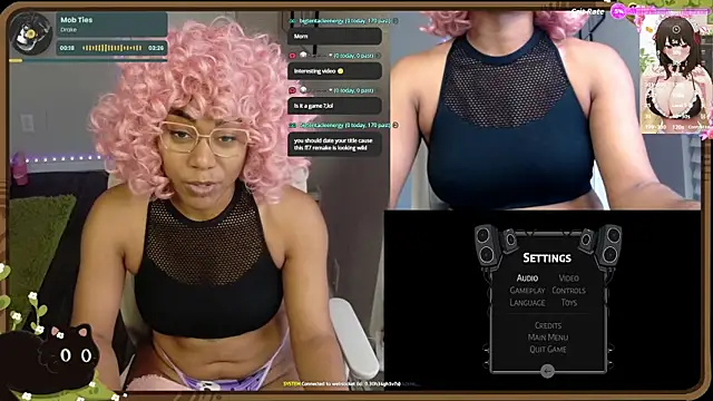 Snapshot of Cheybaaee chatting on April 14, 5:19 pm Cheybaaee online show from April 14, 5:19 pm