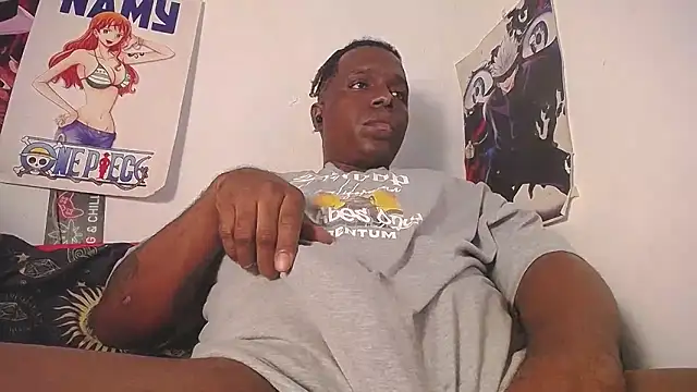 Snapshot of BlackRunning chatting on April 1, 6:47 am BlackRunning online show from April 1, 6:47 am