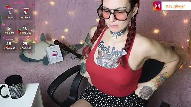 Ginger Stay online show from February 7, 9:47 am