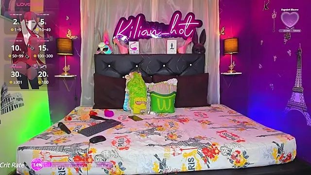 kilian hot online show from February 13, 7:35 am