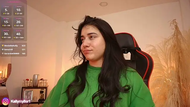 KallyMyller1 online show from January 23, 7:29 pm