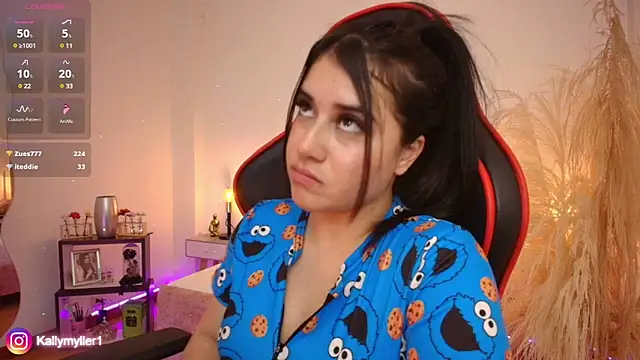 KallyMyller1 online show from January 28, 10:45 pm